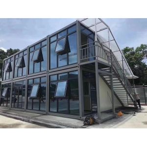 Portable Prefab Folding Container House Expandable For Office Building