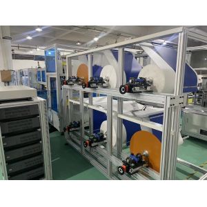 Pre-filtering Paper Frame Filter Bag Manufacturing Machine For Air Ventilation