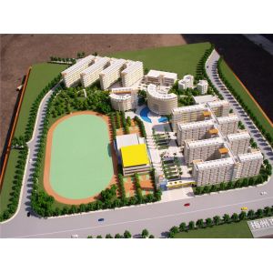 Customized Scale Miniature Architectural Models For School Project Display