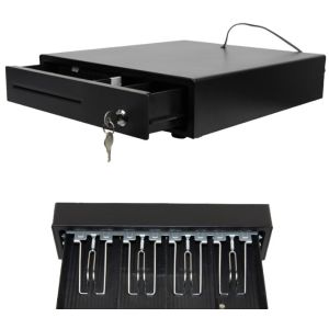 China POS Systems Cash Drawer with Steel Wire and Metal Drawer in 330mm/405mm/420mm Size on sale