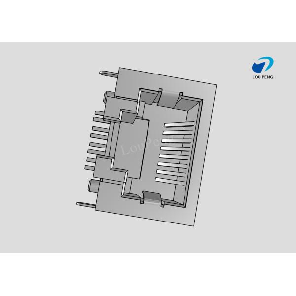 RJ45 Connectors, RJ45, Single Port, Port Matrix Configuration 1 x 1, RJ Type Jacks & Plugs