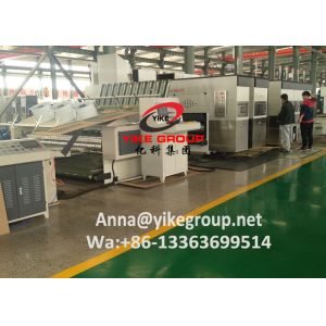 High Definition Flexo Printer Slotter Machine With 150 Sheets/Min ISO Approved