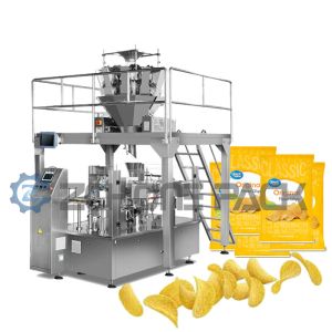 Food Automatic Packaging Machine Snacks Potato Chips French Fries Automatic