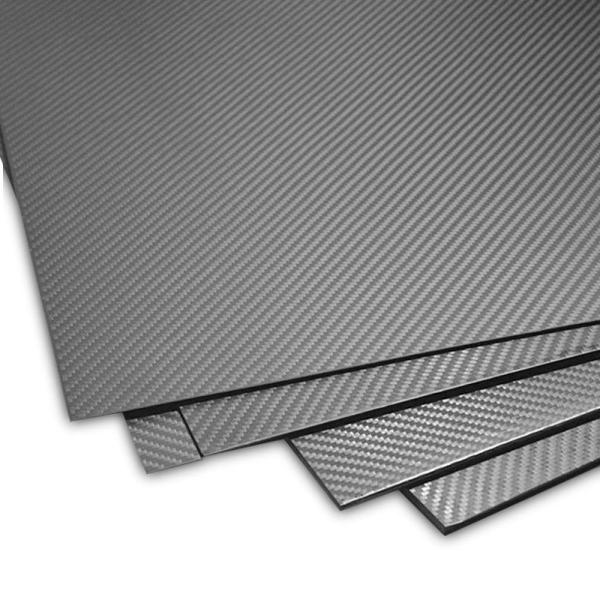 Quality 200x300x1mm 3K Twill Matte Carbon Fiber Sheets Durable Lightweight Material wholesale