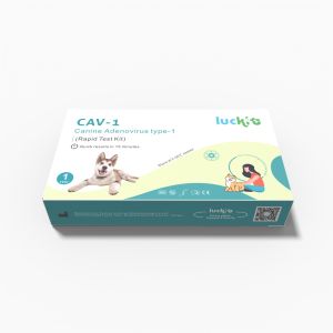 Luckit Canineadenovirus type 1 CAV-1 PET DOG Test Kit Fast Reaction Rapid Class
