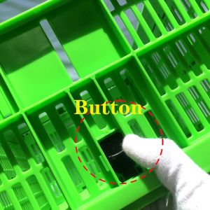Multi-functional Foldable Heavy Duty Plastic Injection Vegetable Fruit Crate