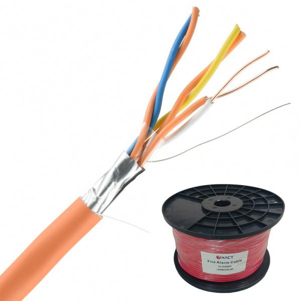 Quality 2.5mm 2*1mm 2*1.5mm Fire Alarm Cable with PH30 PH120 1424 Shielding and Red Conductor wholesale