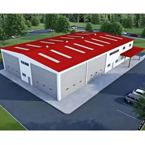 Q235B Q355B Prefabricated Industrial Steel Buildings Warehouse For Hall And