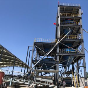 Complete Set Silica Sand Upgrading Plant 100 Tons Increase in SiO2 Grade and