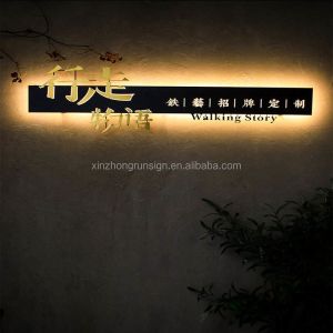 Signage Factory 3d Acrylic Outdoor Customized Lit Logo Channel Led Letter