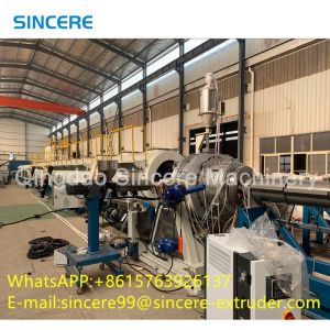 Plastic HDPE MPP PP PE Pipe Production Line