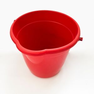 Polyethylene 10.5L Water Mixing Storage Strong Round Plastic Buckets With PP