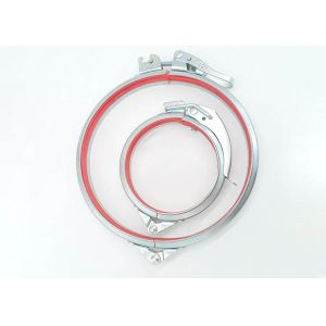 Groove V Shaped Sealing LMG600 Quick Release Pipe Clamp