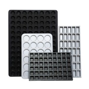 RK Bakeware China-800X600 Mackies 48 Cup 1.1 Oz. Glazed Aluminum Texas Muffin