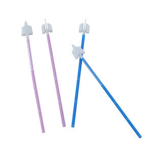 Quality Large Pointed Sampling Medical Cervical Brush 195mm Length wholesale