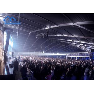Big Marquee Hall Alu Frame Tarpaulin Cover Tent For Storage Surface Treat Method