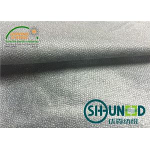 PA Polyester Fusible Interlining Fabric Optical White 90cm Width