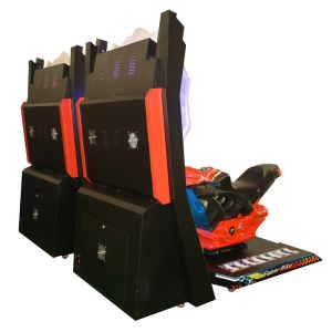 Simulator Car Racing Game Machine / Bike Arcade Machine 220V 520W CE Approved