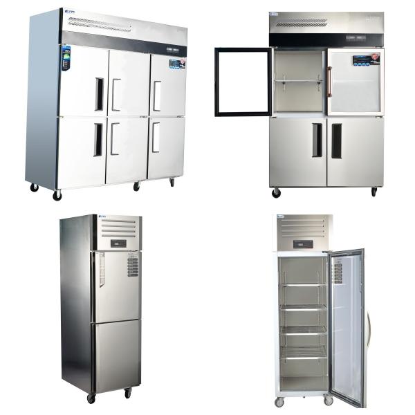 Quality Stainless Steel Refrigeration Equipment Single Double Three Four Six Door 2-8C/-6 -15C wholesale