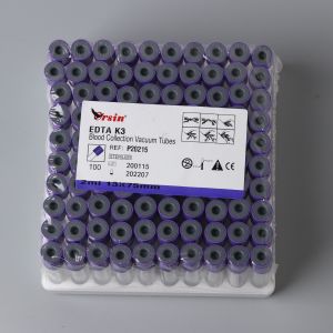 China K3 EDTA Coated Blood Collection Tubes BD Vacutainer EDTA For Laboratory Research on sale