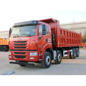 FAW 8x4 40 Tons Heavy Duty Dump Truck With Han V Cabin And Power Steering