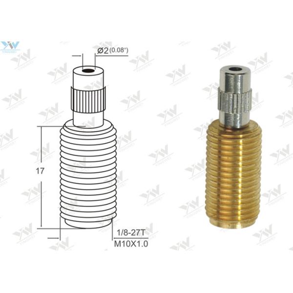 Quality All Threaded Adjustable Cable Grippers Raw Brass Material With  Security Head wholesale