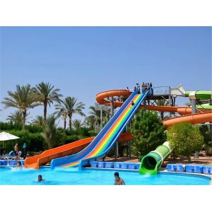 Hold Up 300kg Water Park Slide Amusement Water Park Rides