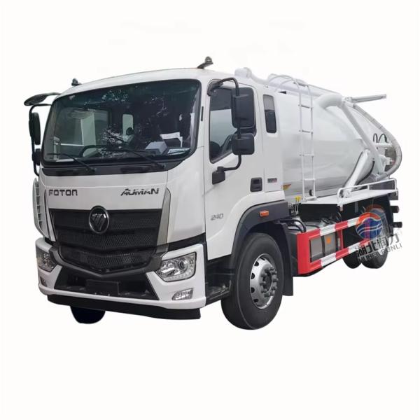 FOTON 10000-12000 Liters Fecal Suction Truck Septic Pump Truck Sludge Truck