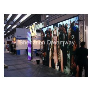 High Resolution P6 HD Indoor Slim LED Display Screen Rental Video Processor For