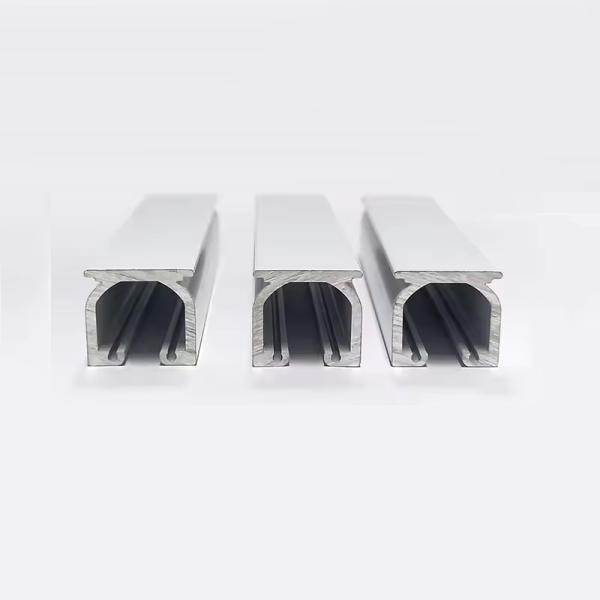 Curtain Rail Track T Slot Aluminium Extrusion Profile For Enclosure ODM