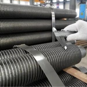 Dellok YONGHUI High Frequency Weld HFW Solid Fin Tube for Natural Gas Transporta