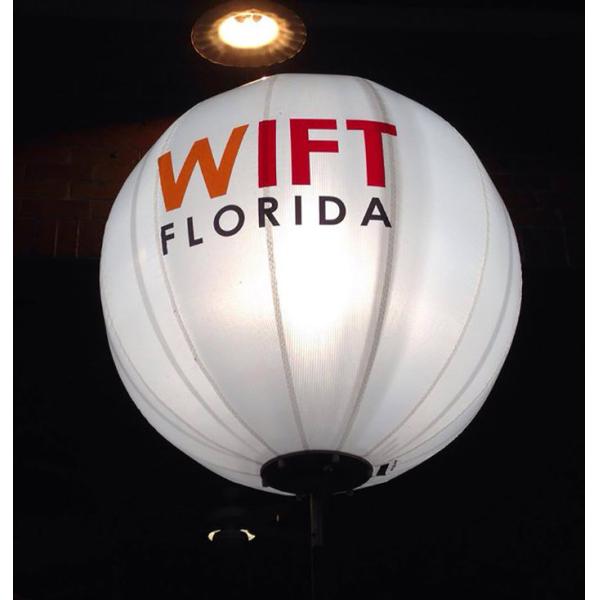 LED Moon Balloon Light 120V 600w Softlight For Festival And Party Decoration And