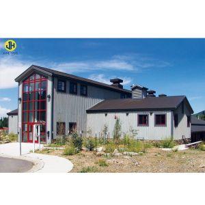 Customized Color Steel Structure for Hangar Stadium School and Hospital