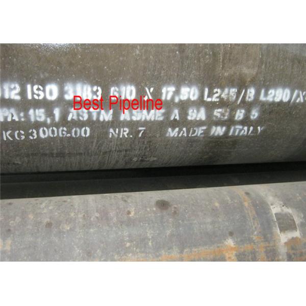 EN 10208-2; L415MB spiral welded pipes in Pipe Size :508 NACE MR0175 PSL2