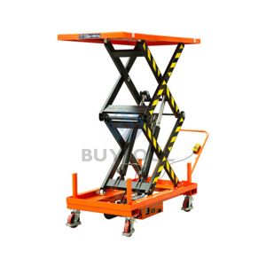 Q345B Mobile Scissor Lift Platform Table 2000mm 1000kg