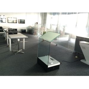 30 inch Touch Foil Film holographic projector kiosk touch screen kiosk tempered