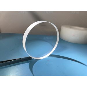 Cheap Al2O3 83% Transmittance Dia 57.15mm Sapphire optical windows for sale
