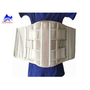 Cheap Yellow Color Supportive Waist Back Support Belt For Waist Injury for sale