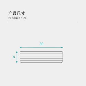 Small Size Fluted Dowel Pins 30mm Length Easy Installation For KD Furniture