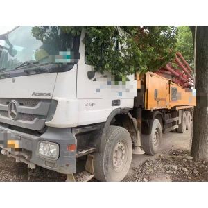 Used 53m Concrete Pump Truck Pump Mobile Pump Boom Pump Directly Shipped to Port