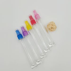 13/410 Closure Perfume Mini Mist Sprayer PP Ribbed Screw On Customized Color
