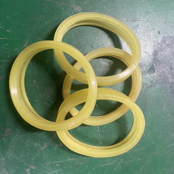 Quality 125 150 180mm Yellow Rubber Ring SANY/XCMG Zoomlion PM Concrete Pump Accessories For Concrete Pumping Spare Part wholesale