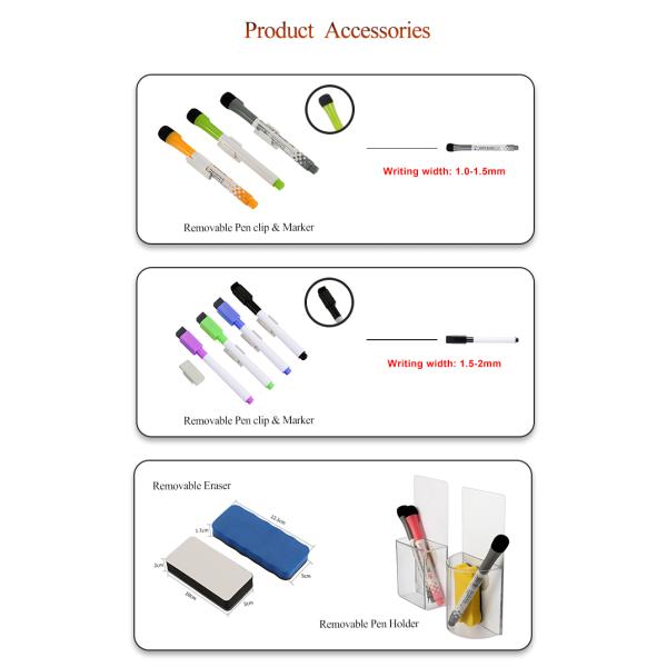 Cute Design Removable Dry Erase To Do List Whiteboard