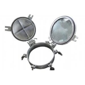 Storm Cover Hinged Circle Custom Marine Windows Side Scuttle