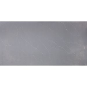 Cheap 3200x1600mm Dark Grey Quartz Countertops Polished Passerby Series for sale