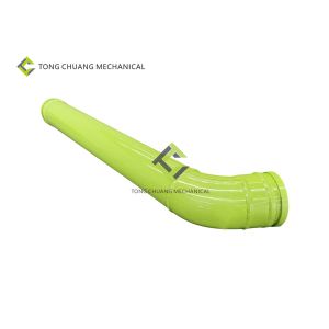 Double Layer Concrete Pump Spare Parts Lengthened Pipeline Elbow