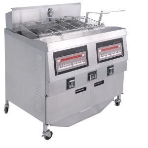 OFG-322 Digital Computer Panel Two Pots Four Baskets Automatic Deep Fryer
