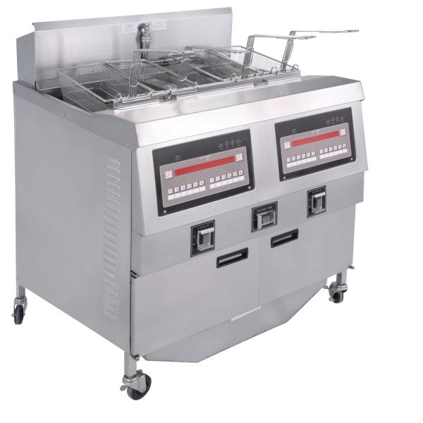 OFG-322 Digital Computer Panel Two Pots Four Baskets Automatic Deep Fryer