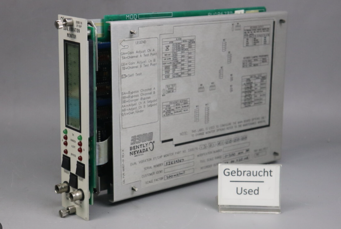 China Bently Nevada 3300/16-13-01-00-00-00-00 3300 Series Gap Dual Vibration Monitor with 160mm Length and Plug-and-Play Upgrade for Dual Vibration Readings on sale