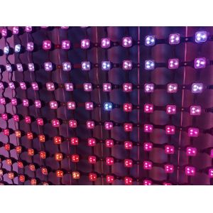 DC12V Work Volt LED Mesh Screen for Outdoor Waterproof Advertising